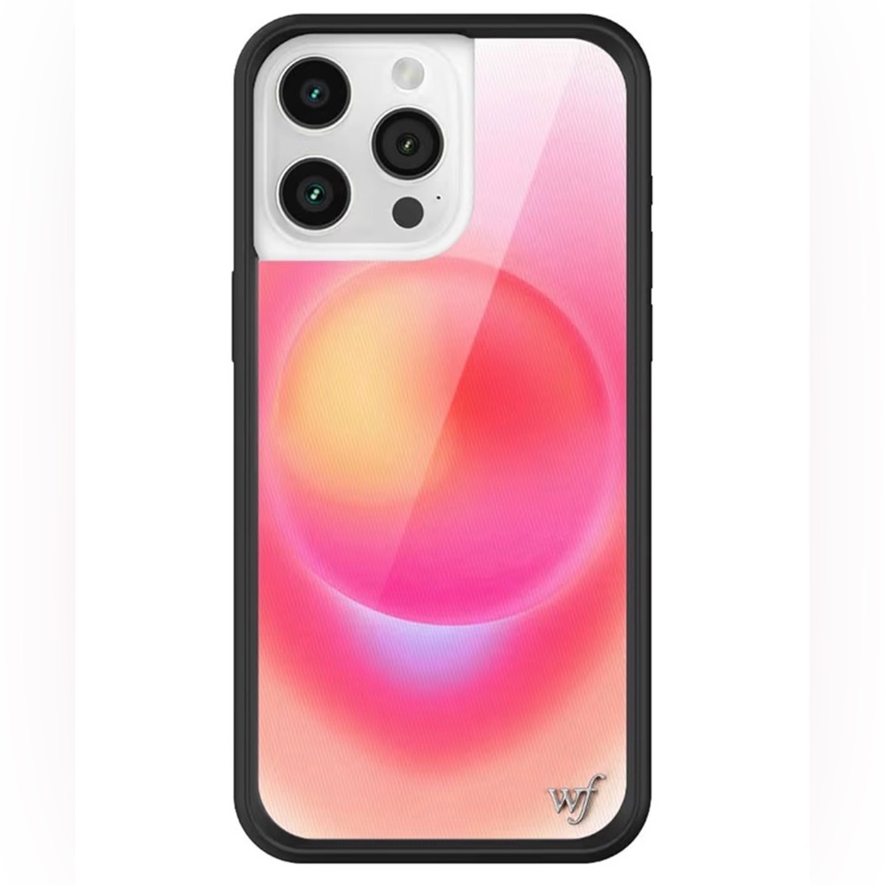 WILDFLOWER Hot Pink Aura iPhone 15 Pro Max Case